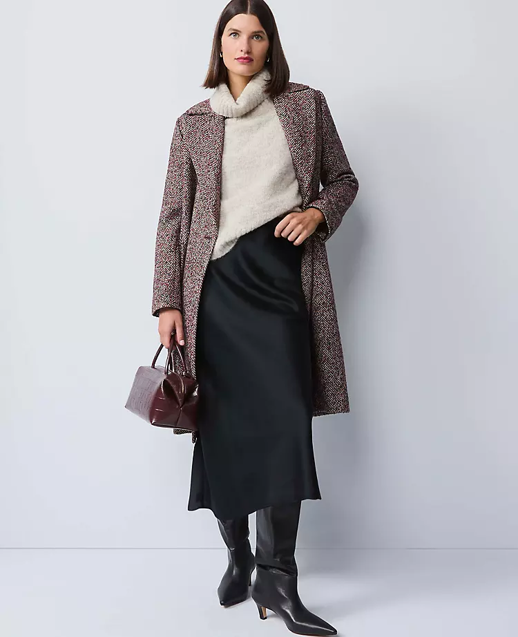 10956-Petite-Herringbone-Double-Breasted-Long-Coat-3.webp Petite Herringbone Double Breasted Long Coat