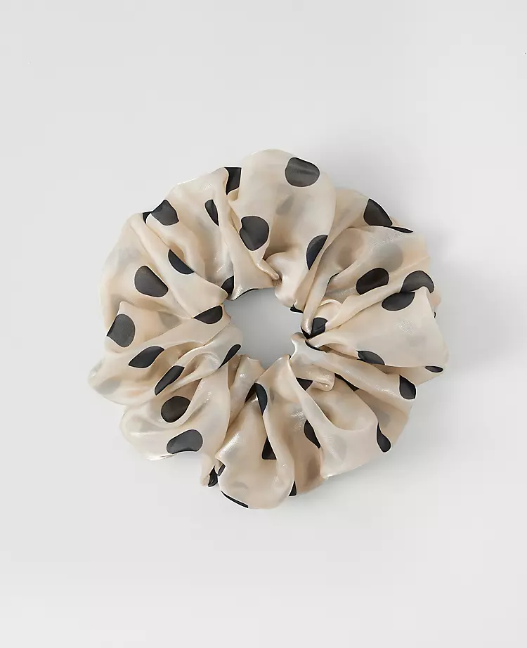 Dotted Scrunchie