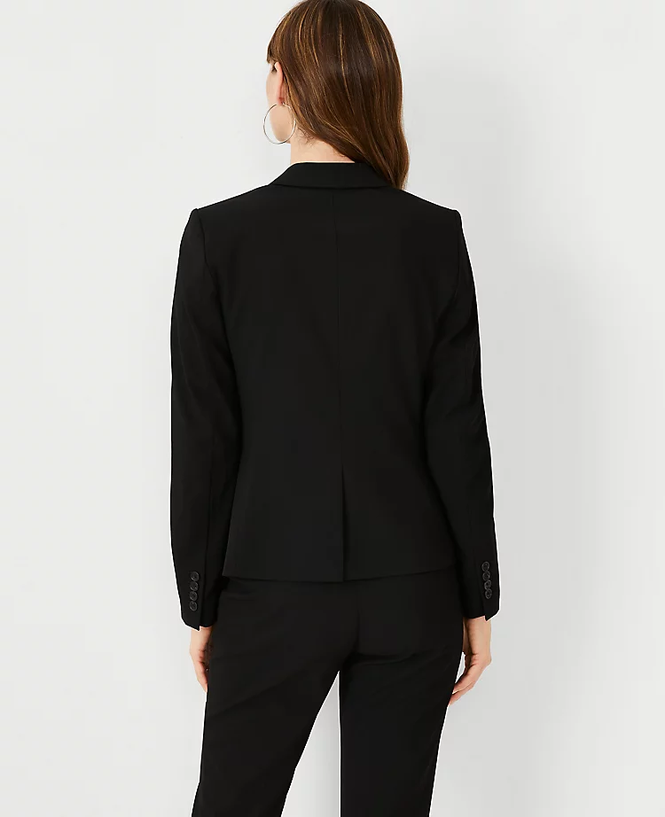The Tall One-Button Blazer in Seasonless Stretch