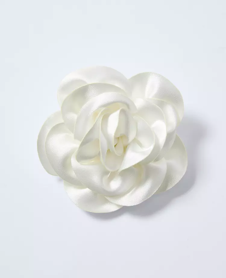 Satin Rosette Brooch