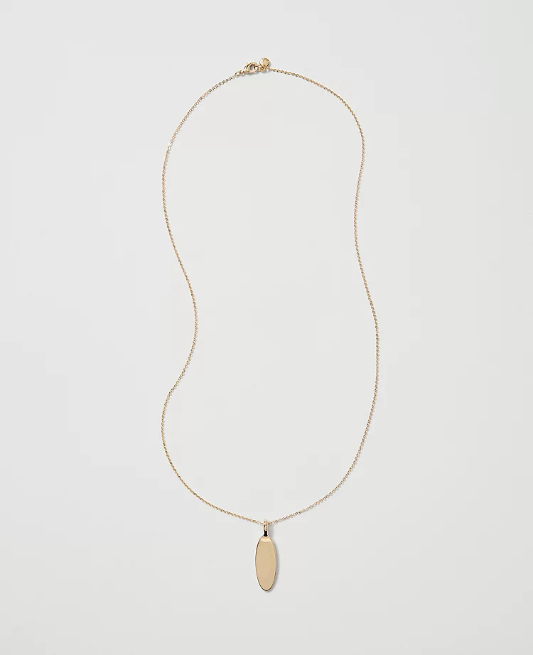 Metal Pendant Necklace