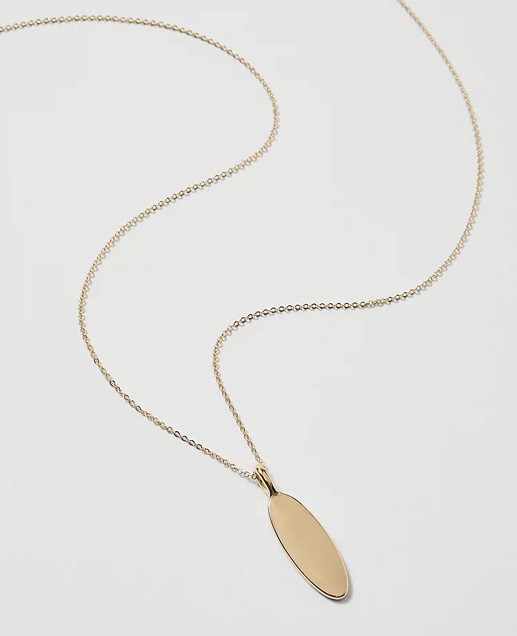 Metal Pendant Necklace