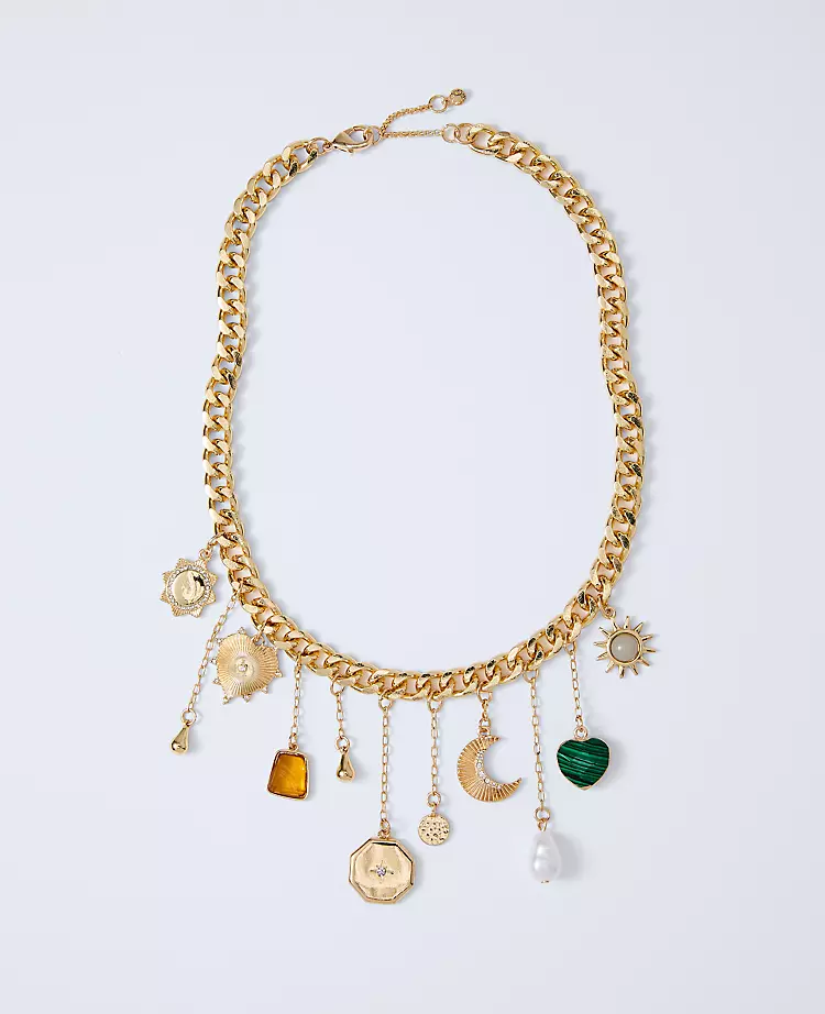 Charm Statement Necklace