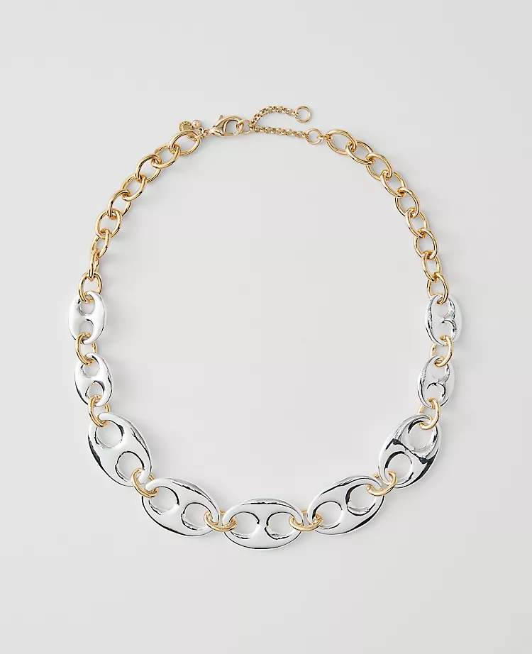 Oversized Chain Link Necklace