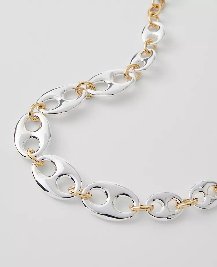 Oversized Chain Link Necklace