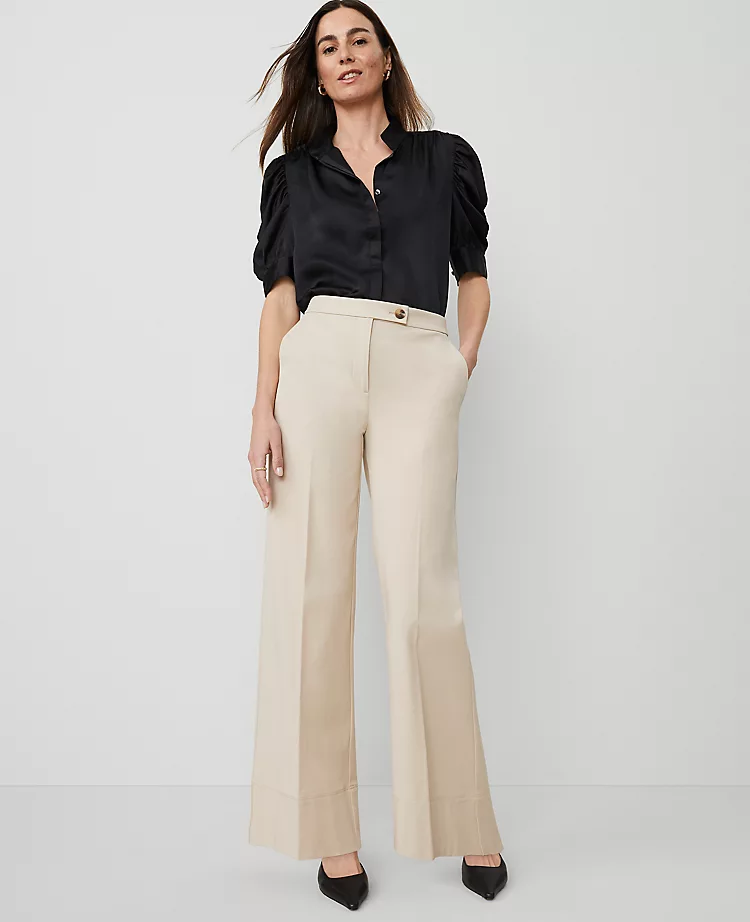 The Petite Modern Wide-Leg Pant