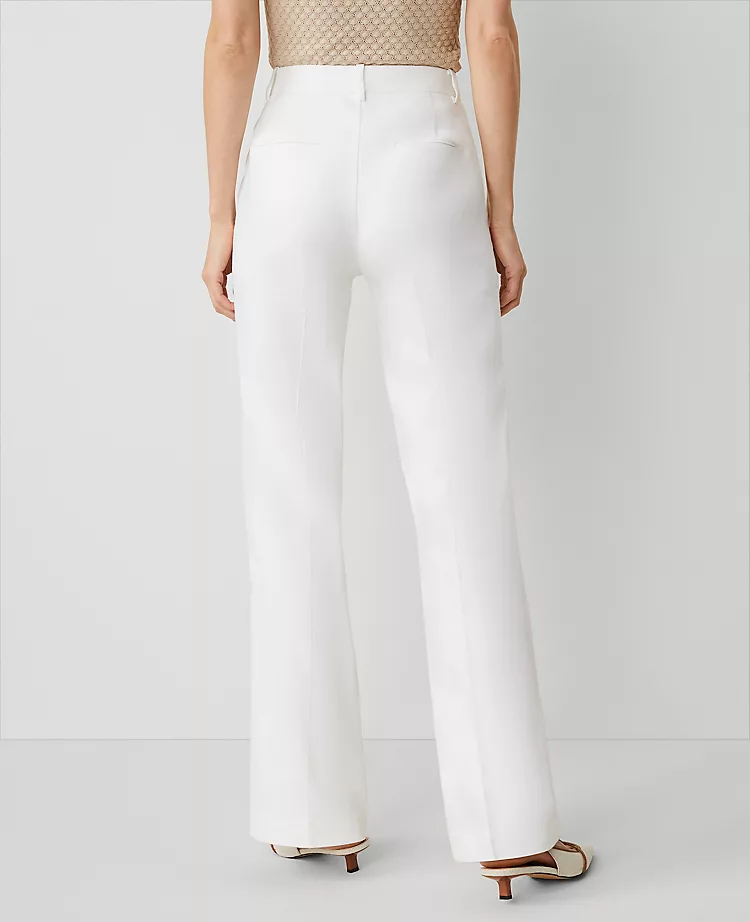 The Trouser Pant in Linen Blend - Curvy Fit