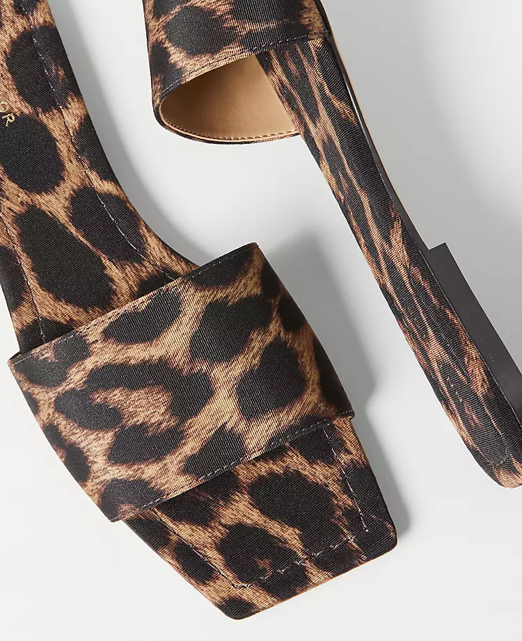 Fabric Slide Sandals