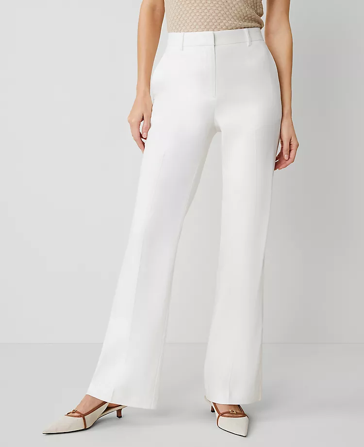 The Petite Trouser Pant in Linen Blend - Curvy Fit