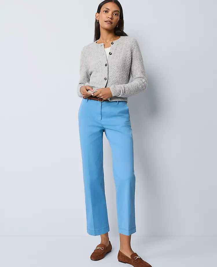 Weekend Collection Belted Ankle Pant