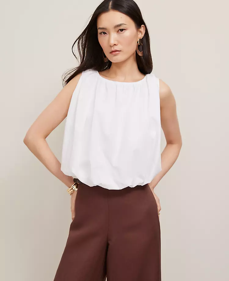 Bubble Hem Tank Top