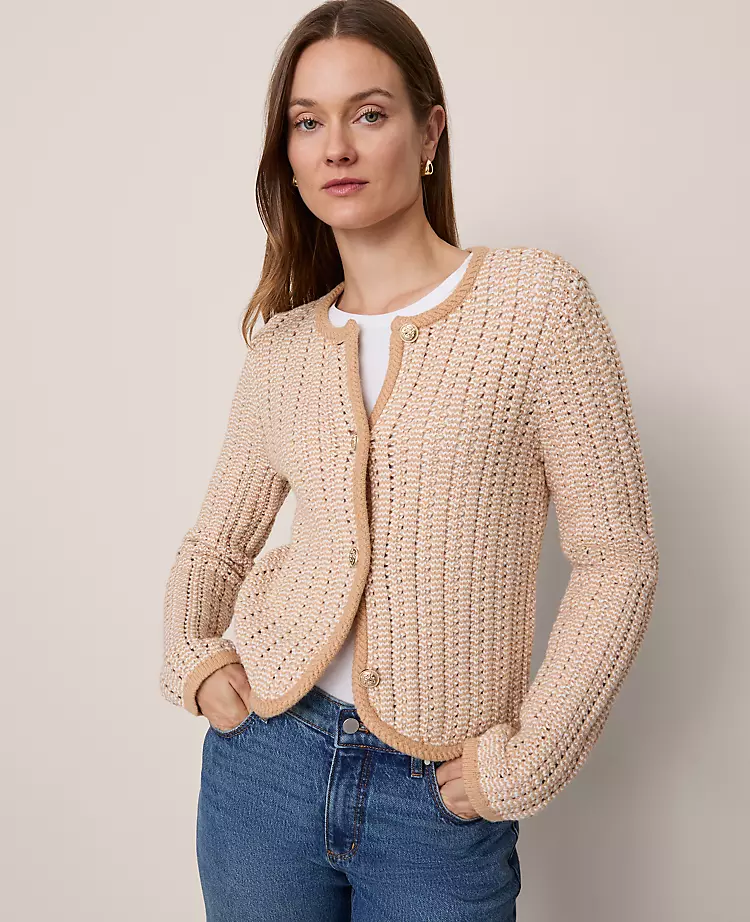 Textured Stitch Cardigan