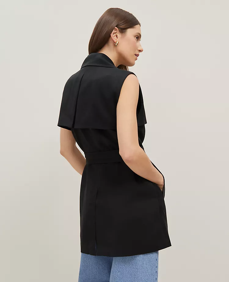 Petite Trench Vest