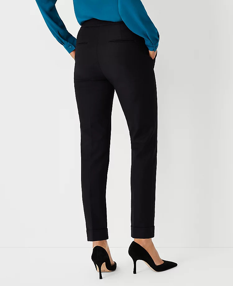 The Petite High Rise Eva Ankle Pant