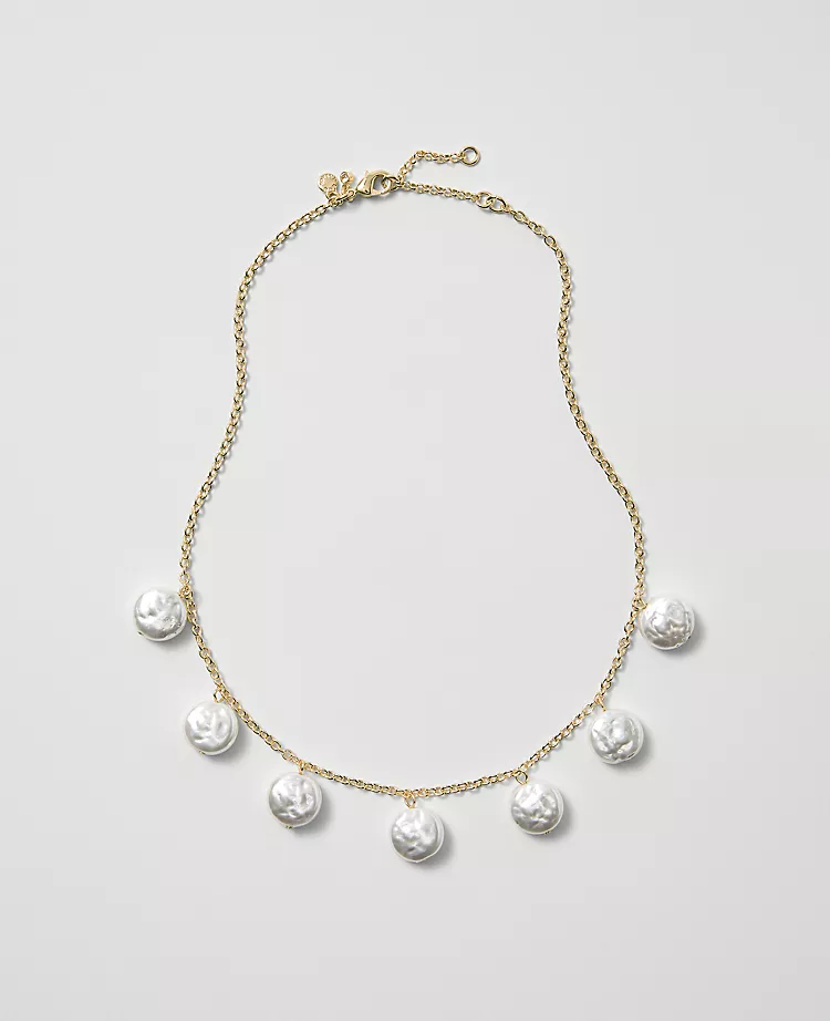 Pearlized Statement Necklace