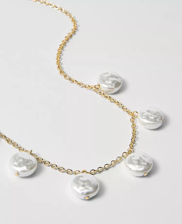Pearlized Statement Necklace