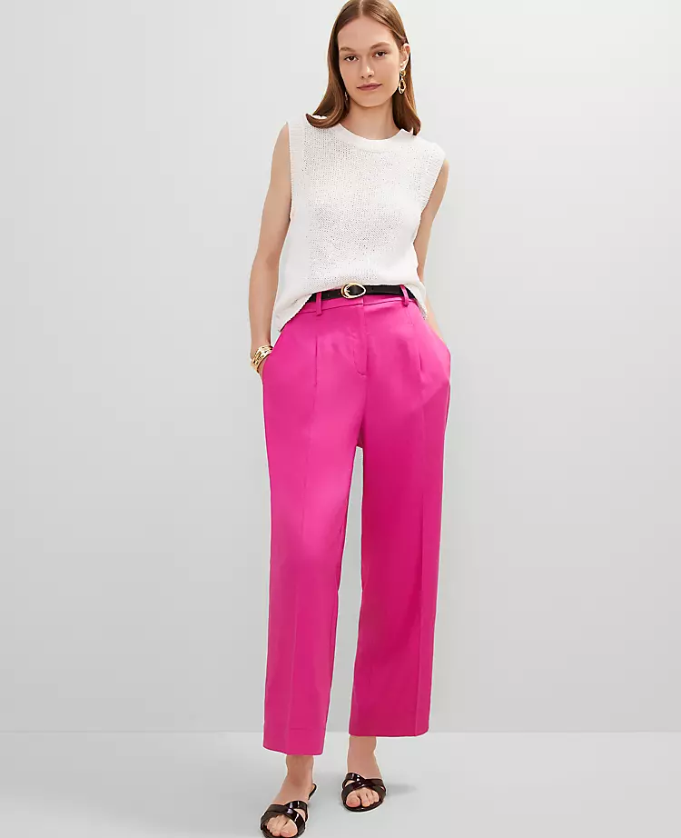 The Petite Relaxed Ankle Pant