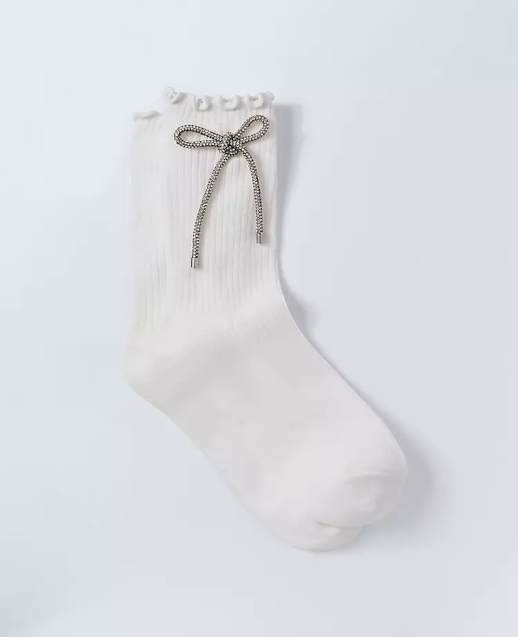 Bow Crew Socks