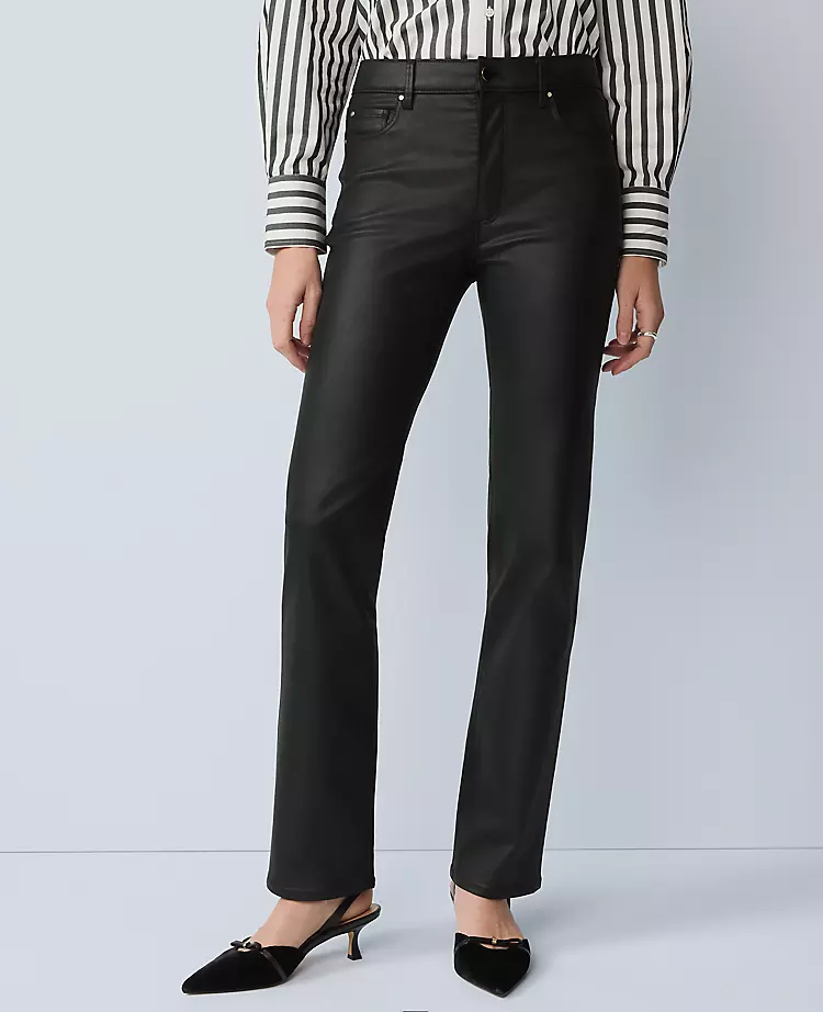 The Coated Perfect Straight Jean