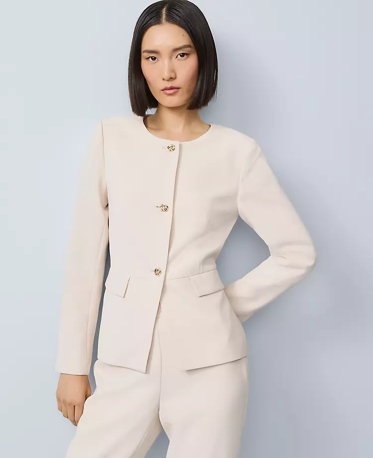 Petite Split Hem Jacket