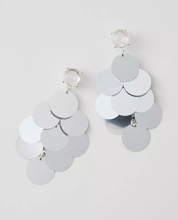 Sequin Drop Earrings