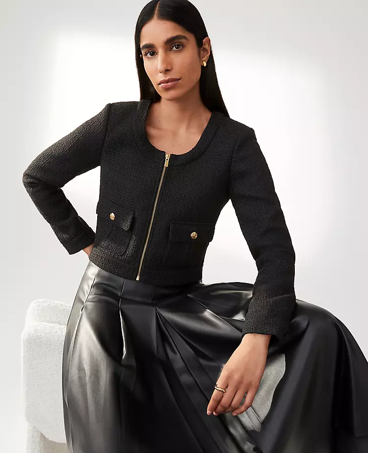Tweed Cropped Jacket