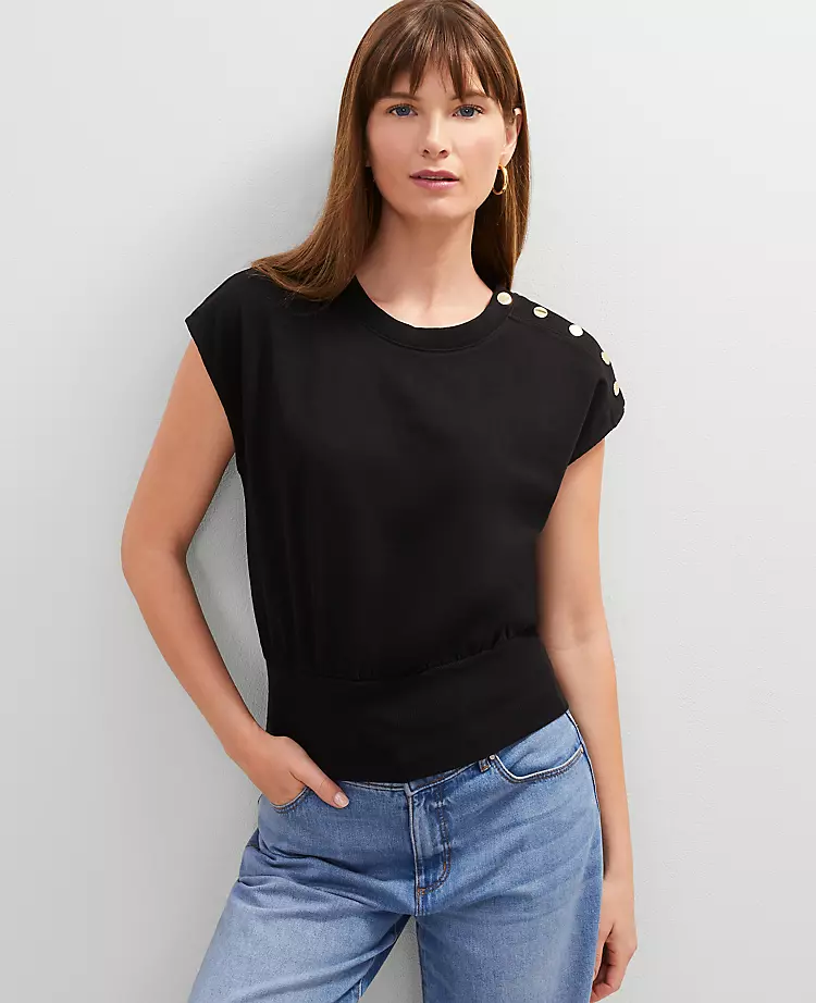 Shoulder Button Top