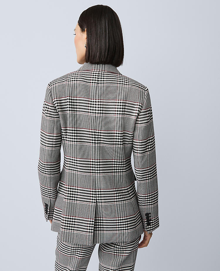 15913-Plaid-Fitted-Long-Blazer-3.jpg Plaid Fitted Long Blazer