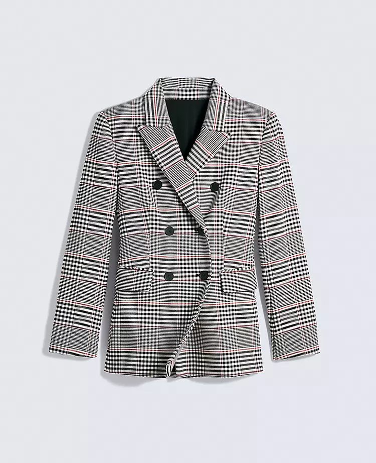 15913-Plaid-Fitted-Long-Blazer-6.webp Plaid Fitted Long Blazer