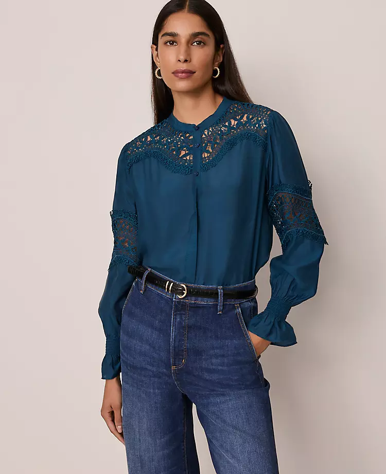 16366-Lace-Trim-Blouse-3.webp Lace Trim Blouse
