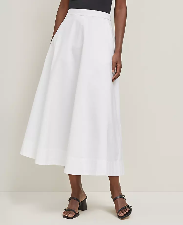 Petite Tea Length Skirt