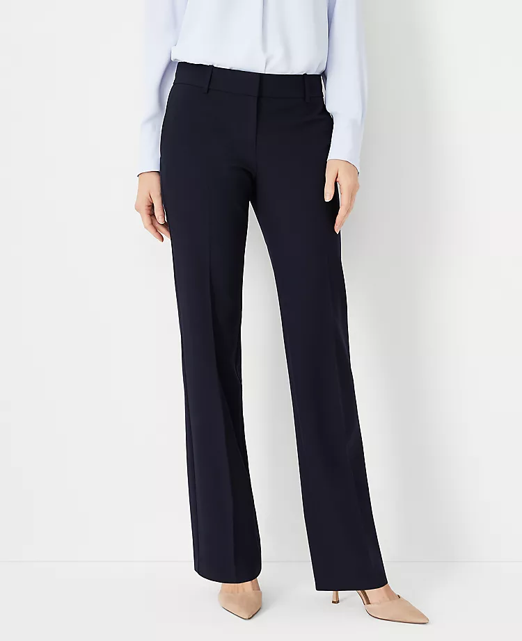 The Tall Mid Rise Trouser in Seasonless Stretch