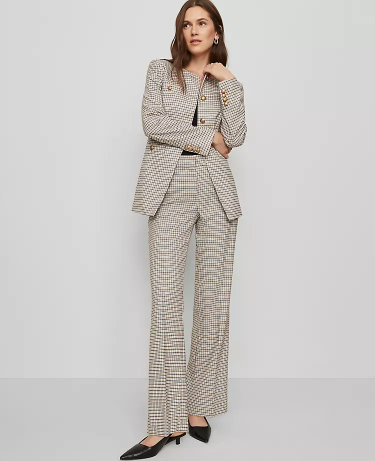 The Jayne Trouser in Houndstooth
