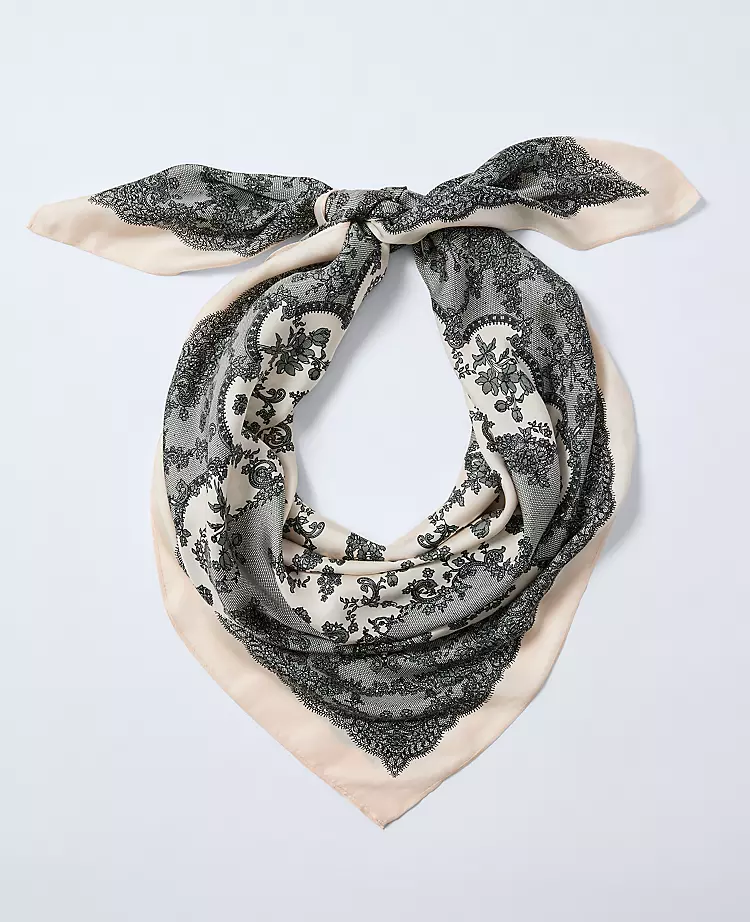 Printed Silk Scarf