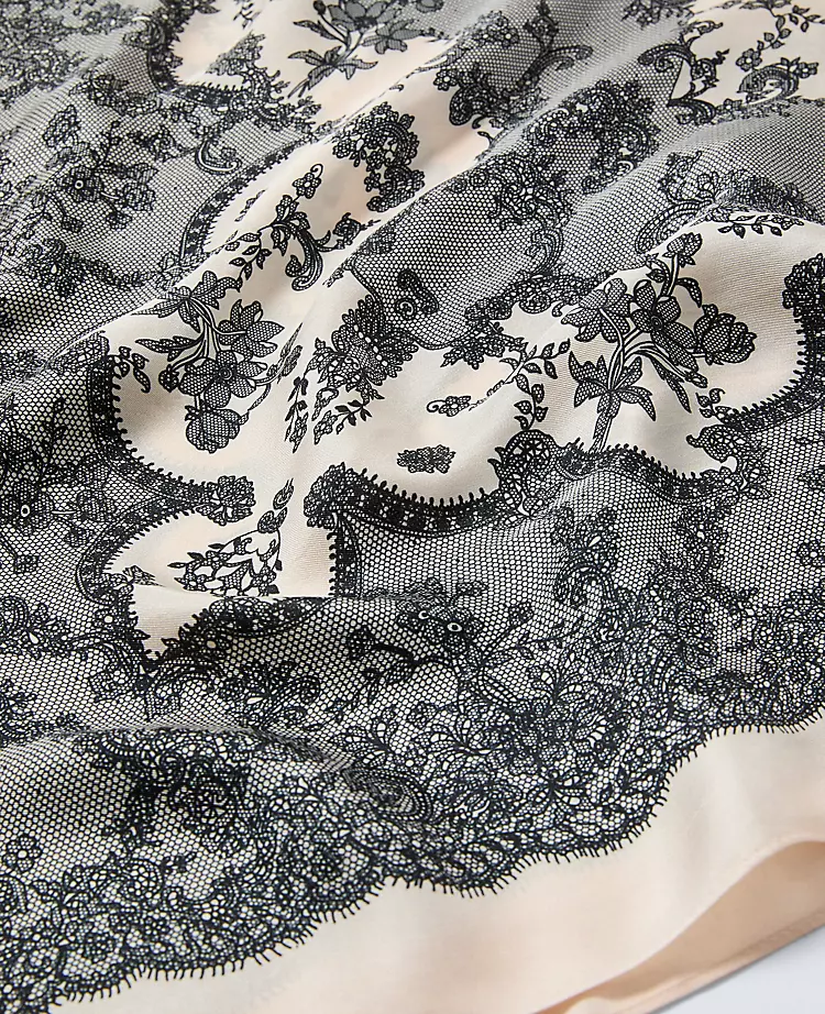 Printed Silk Scarf