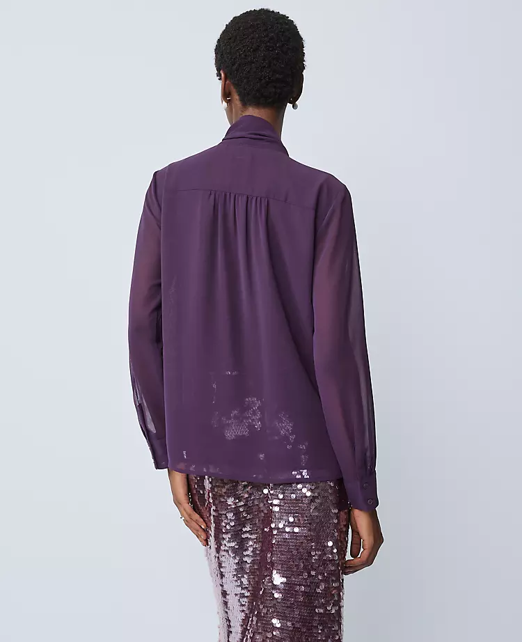Petite Bow Blouse