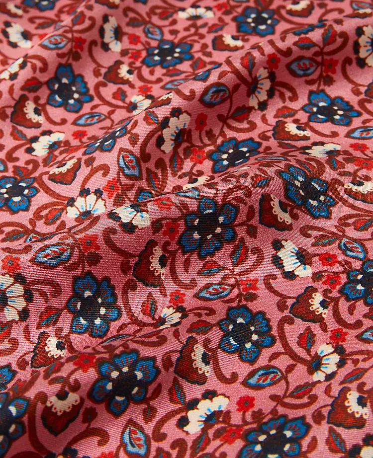 Weekend Collection Floral Silk Scarf