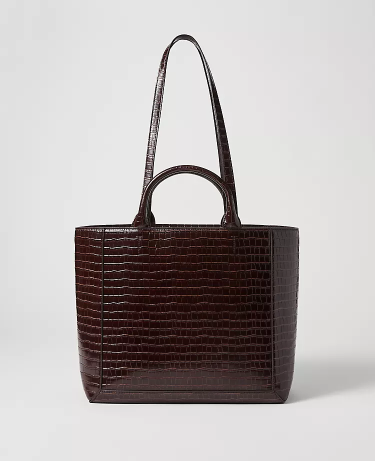 Croco Tote Bag