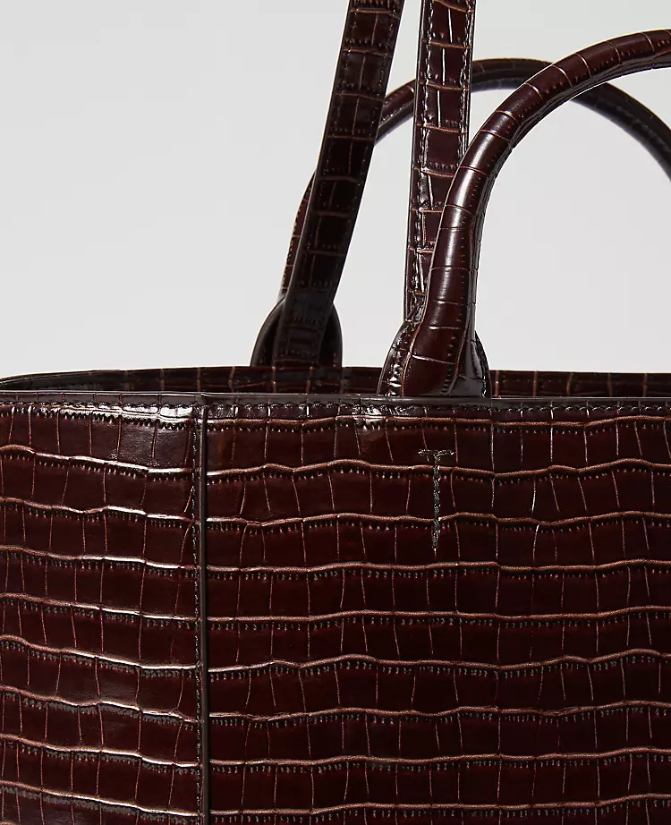 Croco Tote Bag