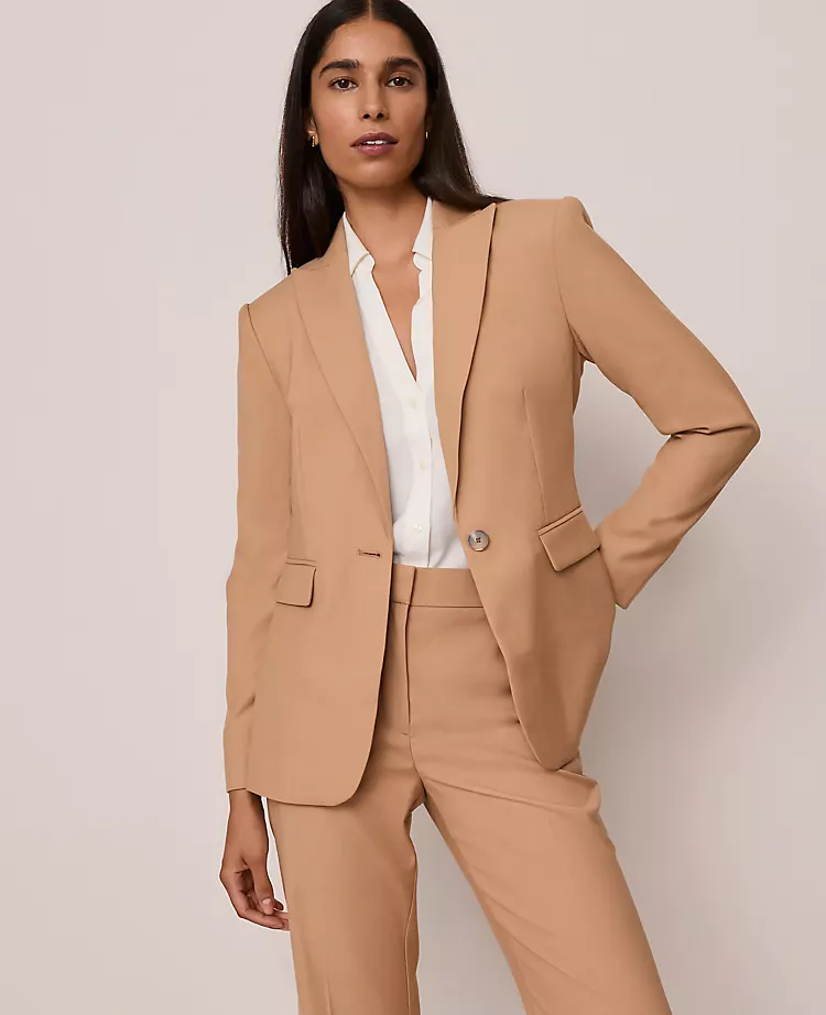 Fitted Long Blazer