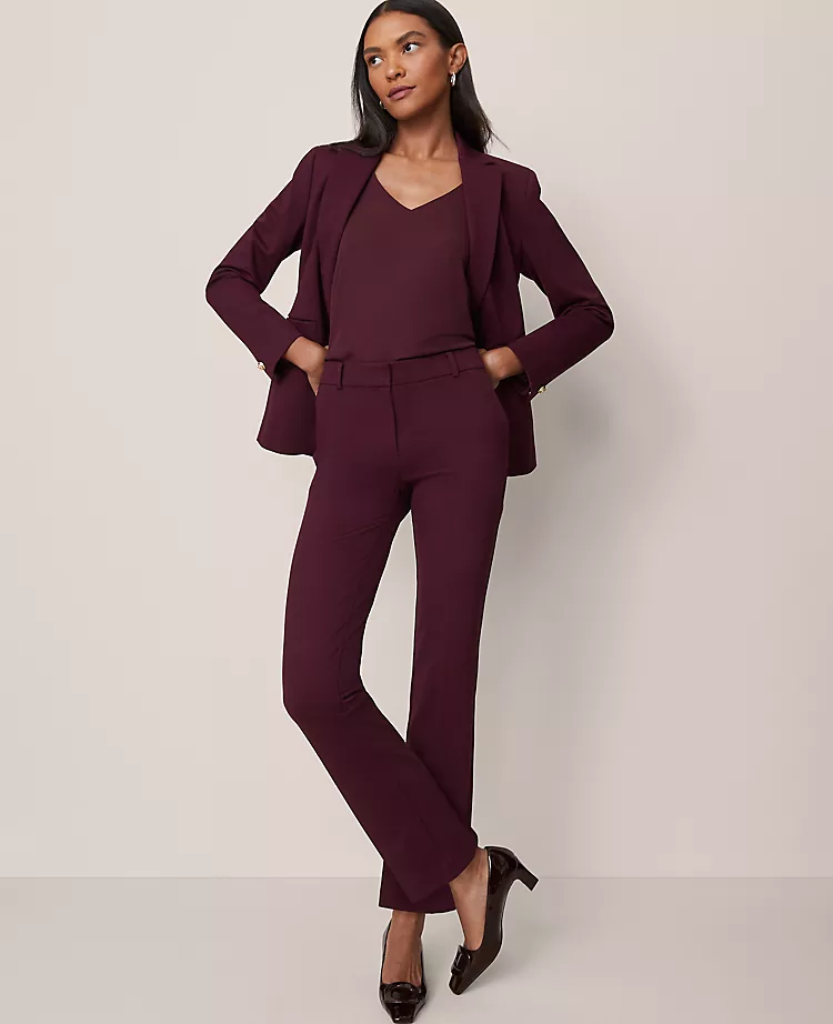 The Straight Pant in Ponte
