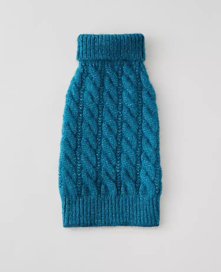 Weekend Collection Cable Dog Sweater