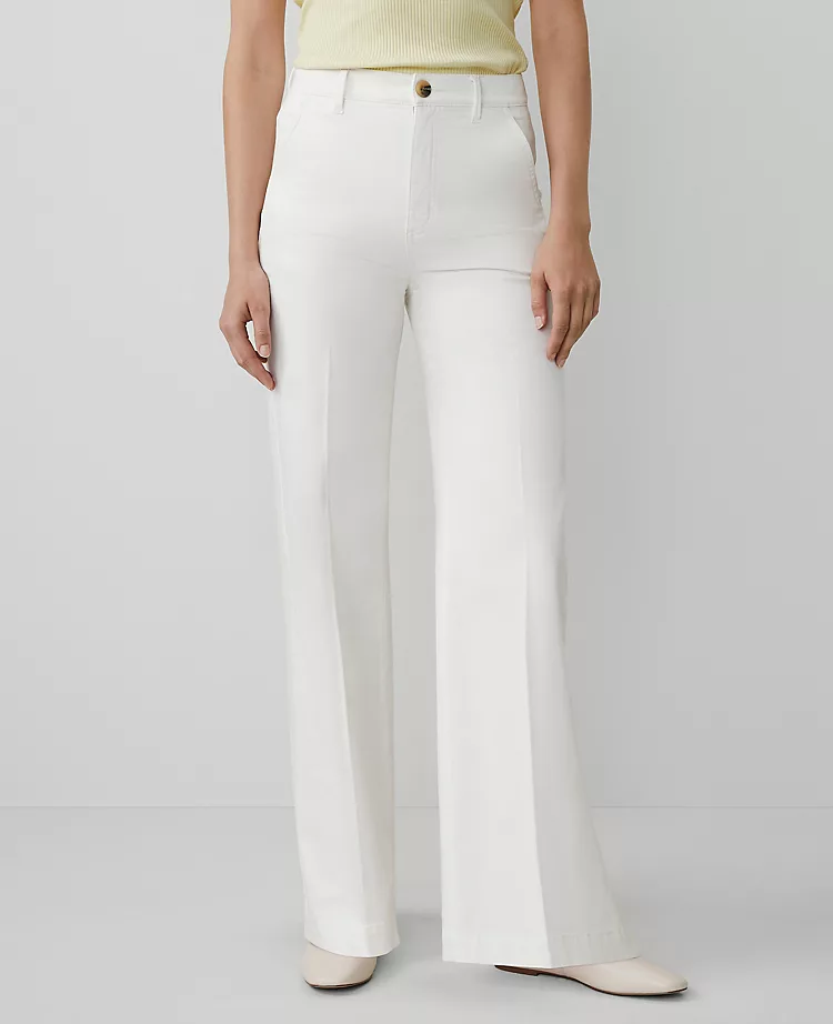 Petite Weekend Collection Trouser in Sateen