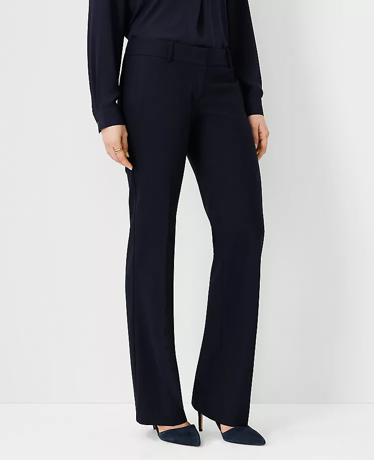 The Trouser in Seasonless Stretch - Curvy Fit