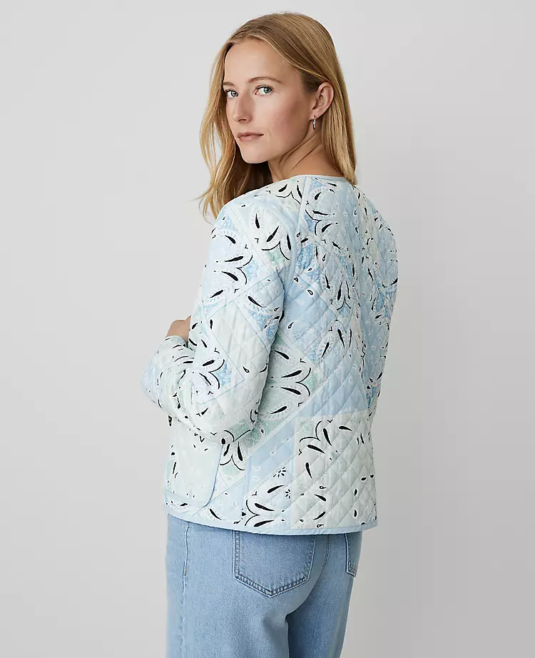 Weekend Collection Paisley Quilted Jacket