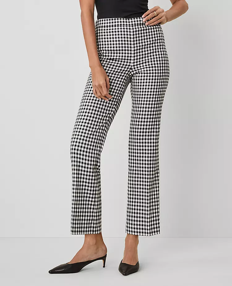 The Flare Pant in Gingham