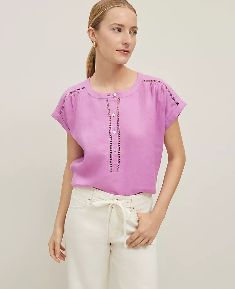 Linen Cutout Framed Popover