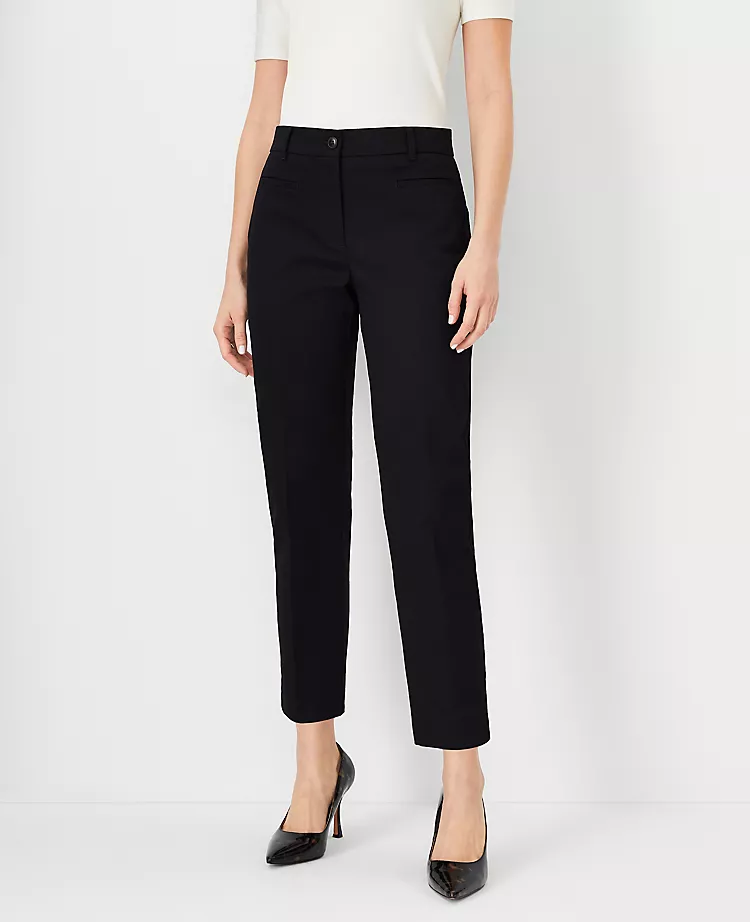 The Petite Cotton Crop Pant