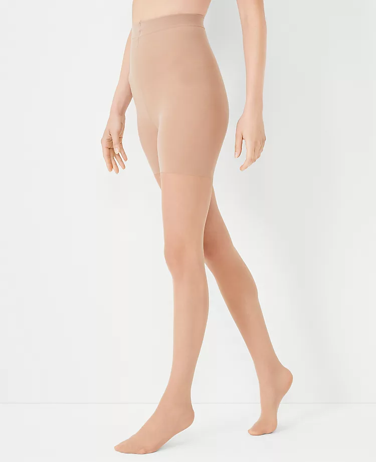 Sheer Control Top Tights