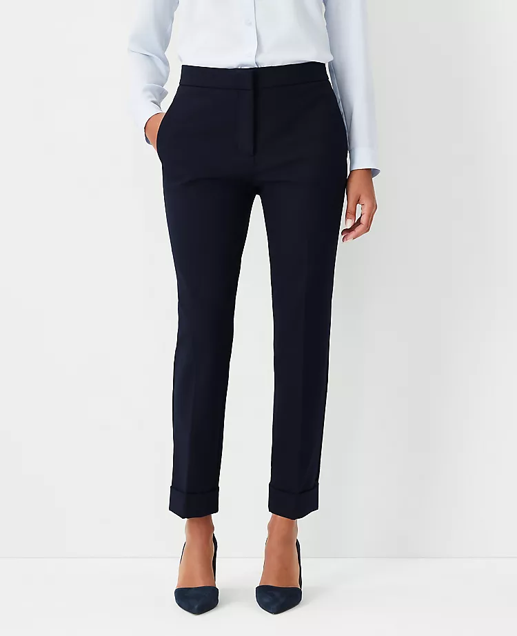 The High Waist Ankle Pant - Curvy Fit